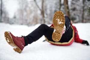 Winter Slips and Falls Caused by Ice, Sleet, and Snow